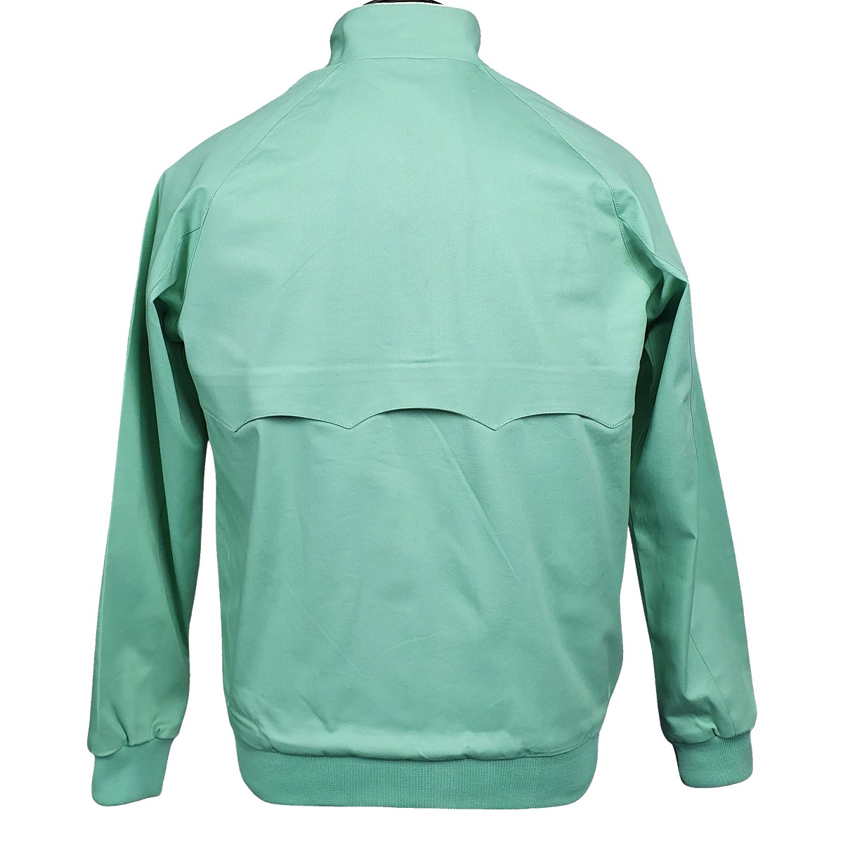 Real Hoxton Raglan Sleeve Harrington Jacket Mint Green Adaptor Clothing